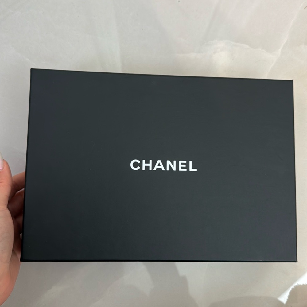 Chanel box empty small dent